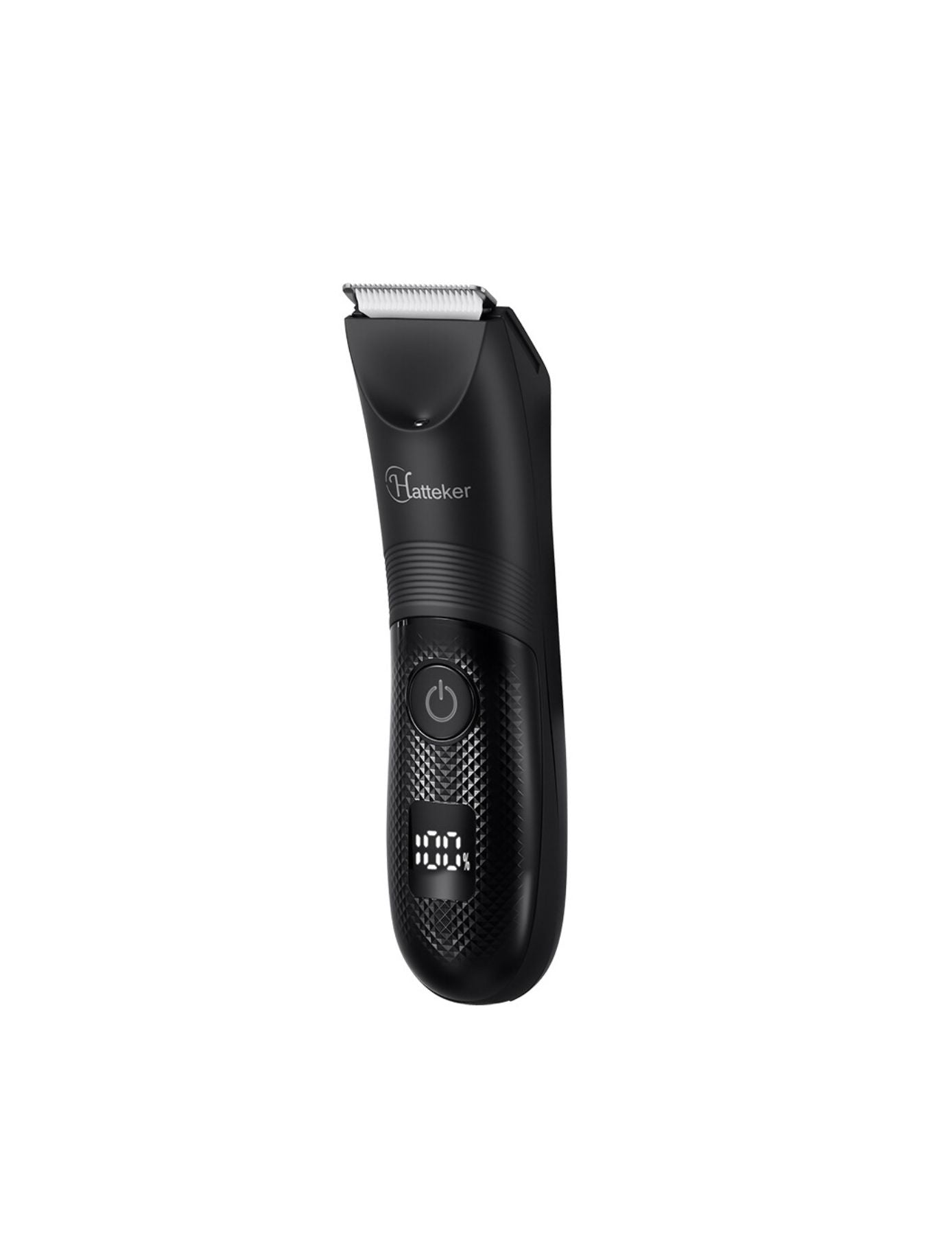 Black cordless hair removal epilator by Trendsi, compact design with multiple attachments for efficient hair removal.