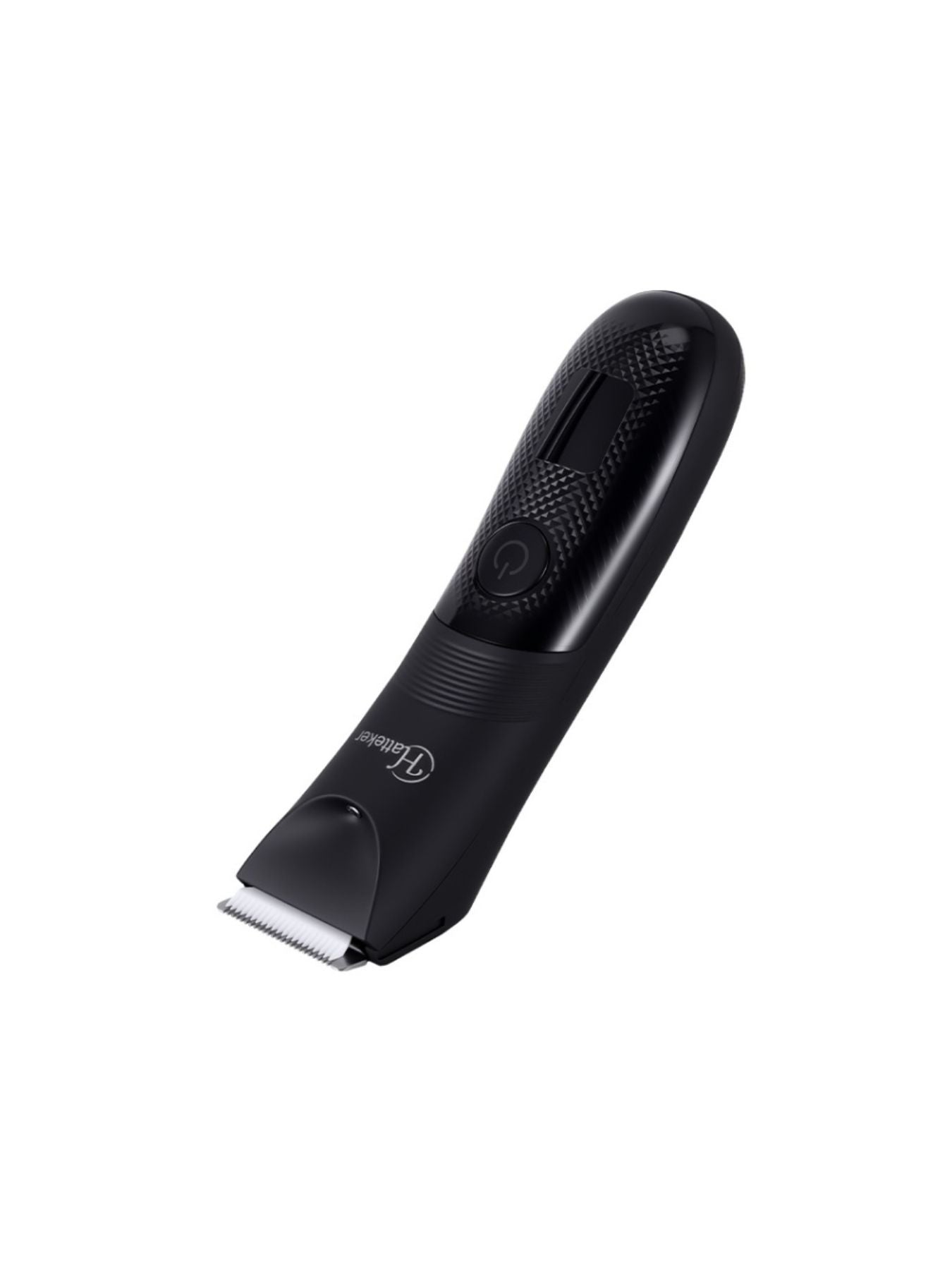 Black cordless hair removal epilator by Trendsi, compact design with multiple attachments for painless hair removal.