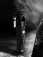 Black cordless rechargeable hair clipper by Trendsi with ergonomic design and adjustable blades for versatile grooming.