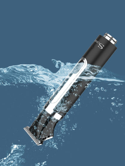 Black Trendsi electric hair removal epilator with one-size design, featuring multiple tweezers for efficient hair removal.