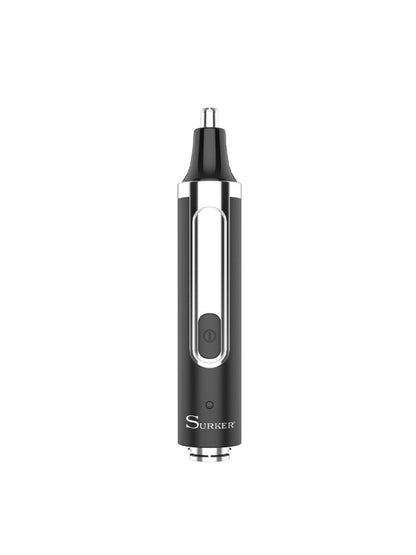 Black Trendsi electric hair removal epilator with a sleek design, showing multiple tweezing heads for efficient hair removal.