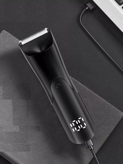 Black Trendsi electric hair removal epilator with one-size design, suitable for efficient at-home hair elimination.