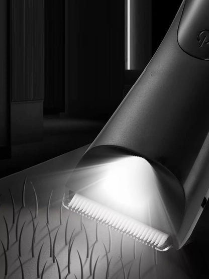 Black Trendsi electric hair removal epilator with one size fits all design, featuring multiple tweezers for efficient hair removal.