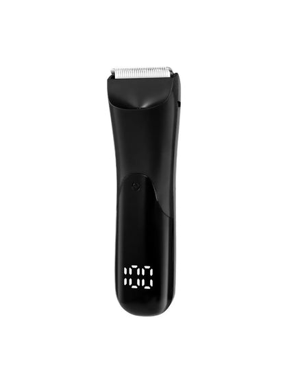 Black electric hair removal epilator from Trendsi, with multiple attachments for efficient at-home hair removal.