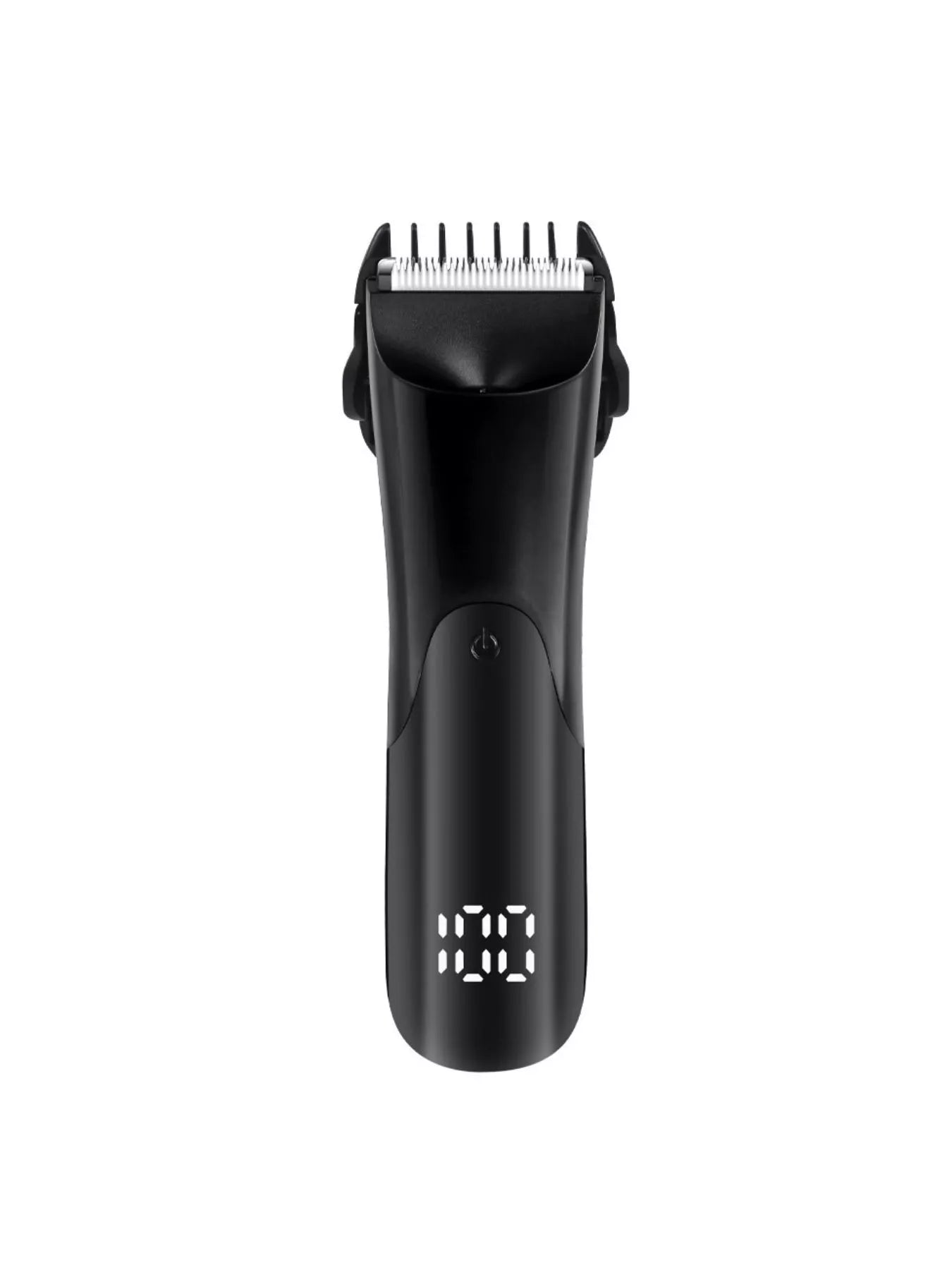 Black electric hair removal epilator by Trendsi, compact design for efficient at-home body and face hair removal.