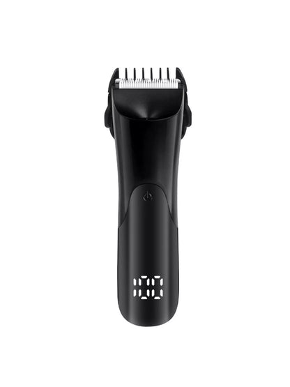 Black electric hair removal epilator by Trendsi, compact design for efficient at-home body and face hair removal.