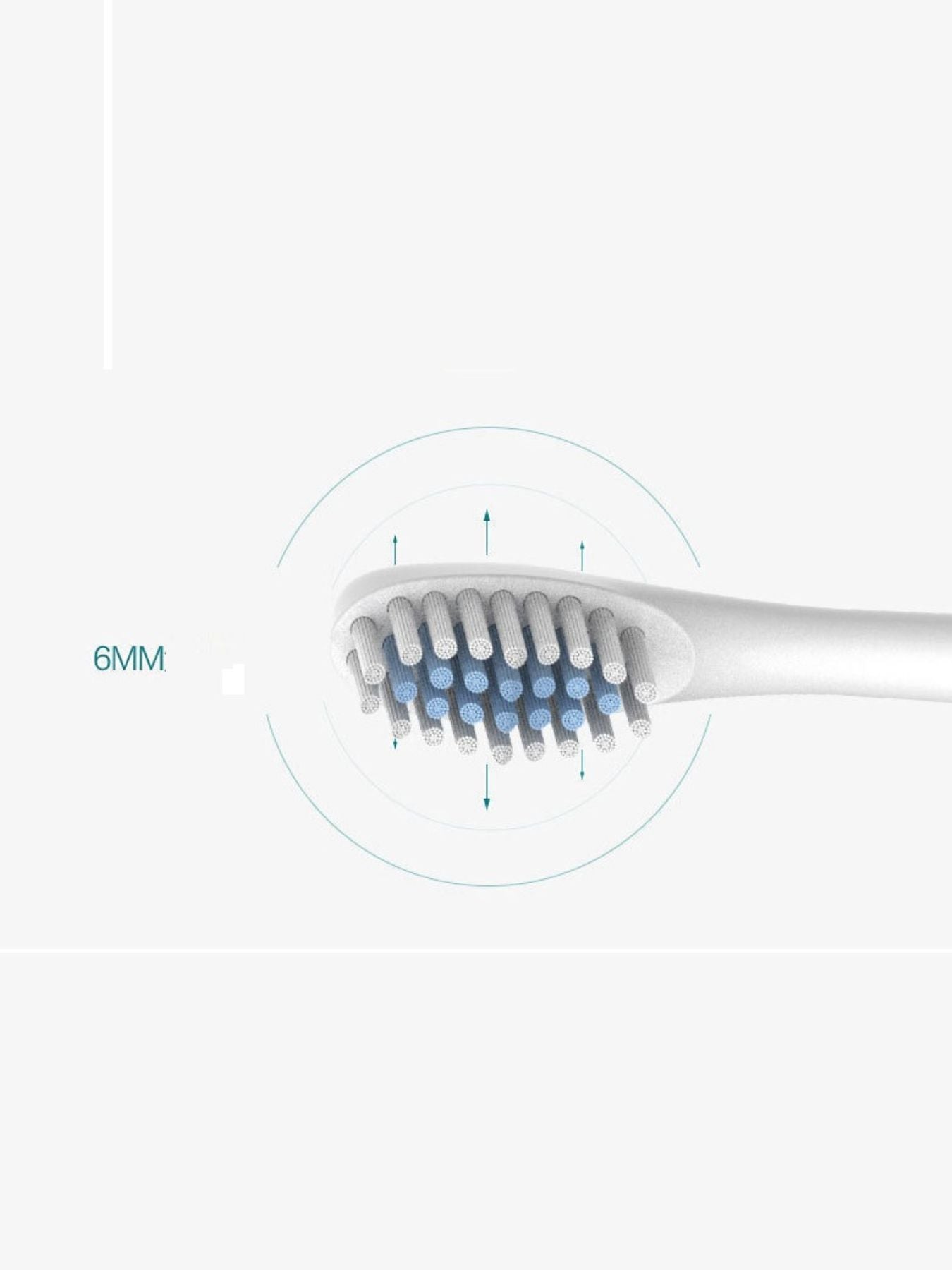 Black electric toothbrush with multiple cleaning modes, branded Trendsi, featuring a sleek design and ergonomic handle.