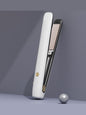 Black Trendsi fast heating hair straightener with sleek design and ceramic plates for smooth, shiny hair styling.