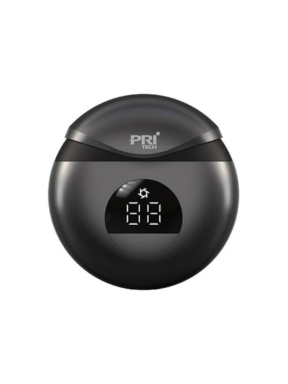 Black Trendsi long-lasting battery electric shaver with ergonomic design and dual foil heads for a smooth shave.