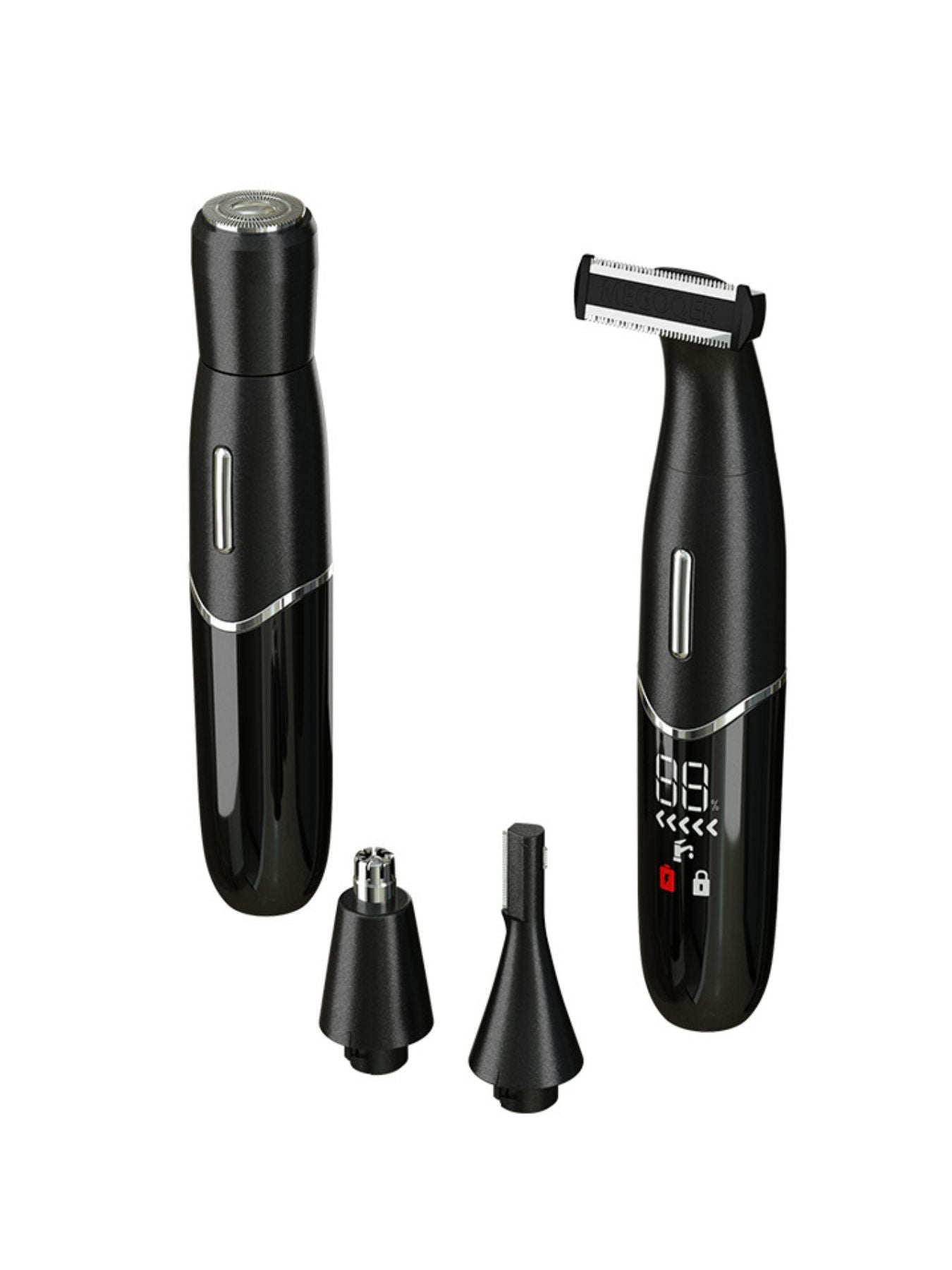 Black Trendsi multifunctional electric hair removal epilator with adjustable settings and ergonomic design.