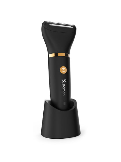 Black Trendsi multifunctional hair removal epilator with multiple attachments for smooth, effective hair removal at home.
