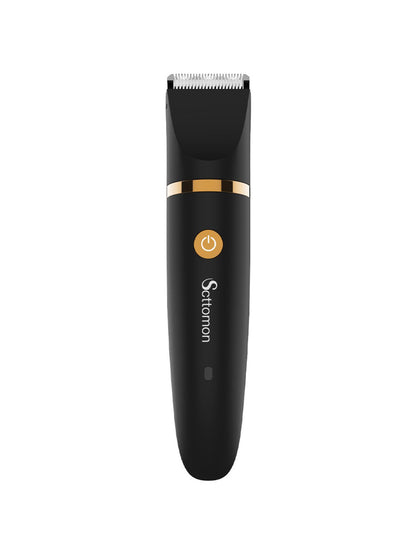 Black Trendsi multifunctional hair removal epilator with interchangeable heads for efficient at-home grooming.