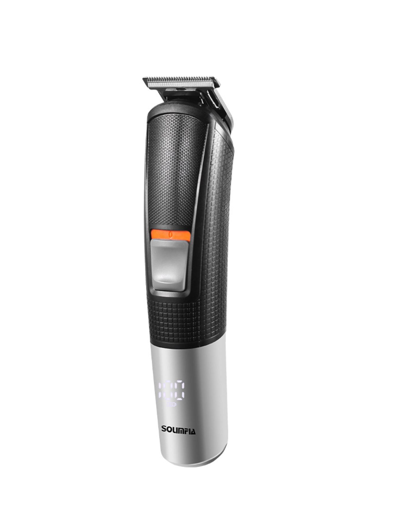 Black Trendsi multifunctional rechargeable hair removal epilator with ergonomic design and multiple attachments for smooth skin.