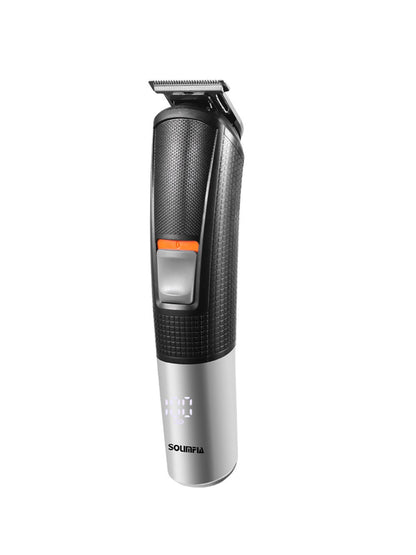 Black Trendsi multifunctional rechargeable hair removal epilator with ergonomic design and multiple attachments for smooth skin.