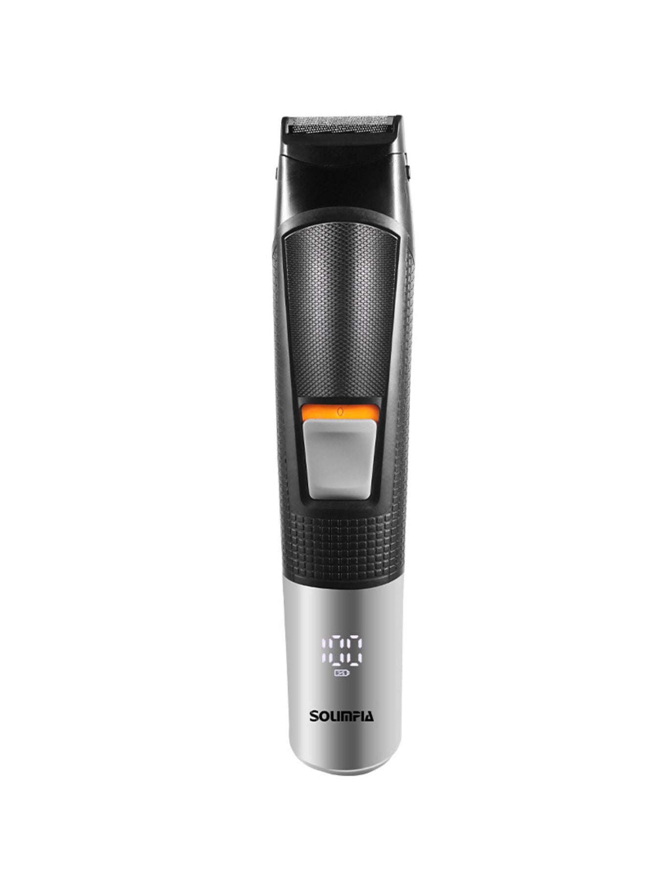 Black Trendsi multifunctional rechargeable hair removal epilator with various attachments for effective at-home hair removal.