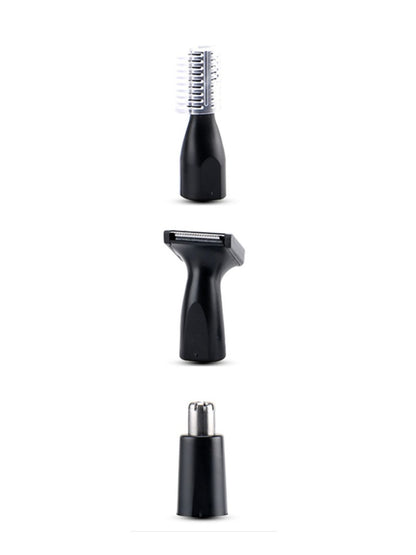 Black Trendsi multifunctional rechargeable nose hair trimmer with ergonomic design and easy-to-use features.