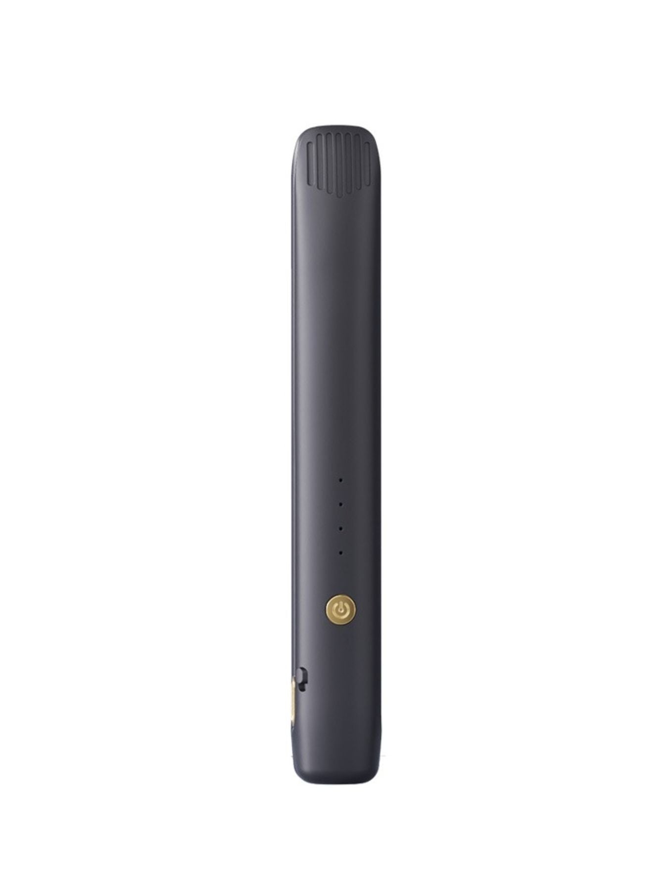 Black Trendsi portable cordless hair straightener with sleek design and compact size for easy styling on the go.