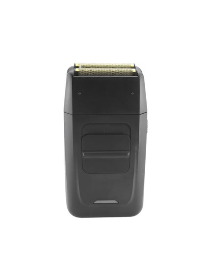 Black portable electric shaver by Trendsi with a sleek design and compact size, ideal for on-the-go grooming.