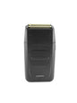 Black portable electric shaver by Trendsi with a sleek design and compact size, ideal for on-the-go grooming.