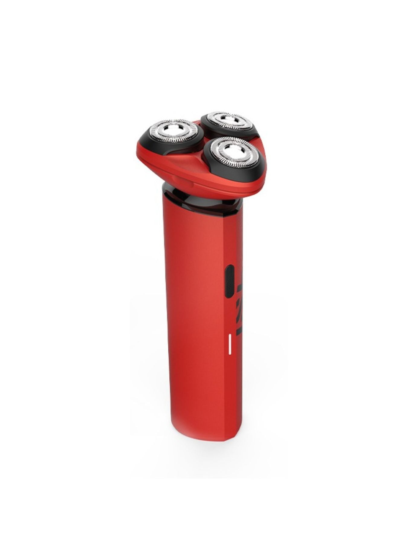 Black portable electric shaver by Trendsi, compact design with a easy-to-hold grip, ideal for quick grooming on the go.
