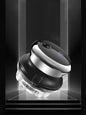 Black Trendsi rechargeable bald head hair clipper with ergonomic design, suitable for precise hair trimming and shaving.