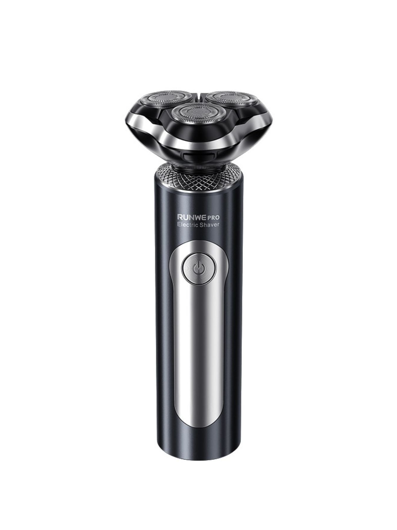 Black rechargeable electric shaver from Trendsi with a sleek design, ideal for smooth and comfortable grooming.