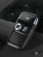 Black rechargeable hair clipper by Trendsi with a sleek design and adjustable blades for easy haircutting.