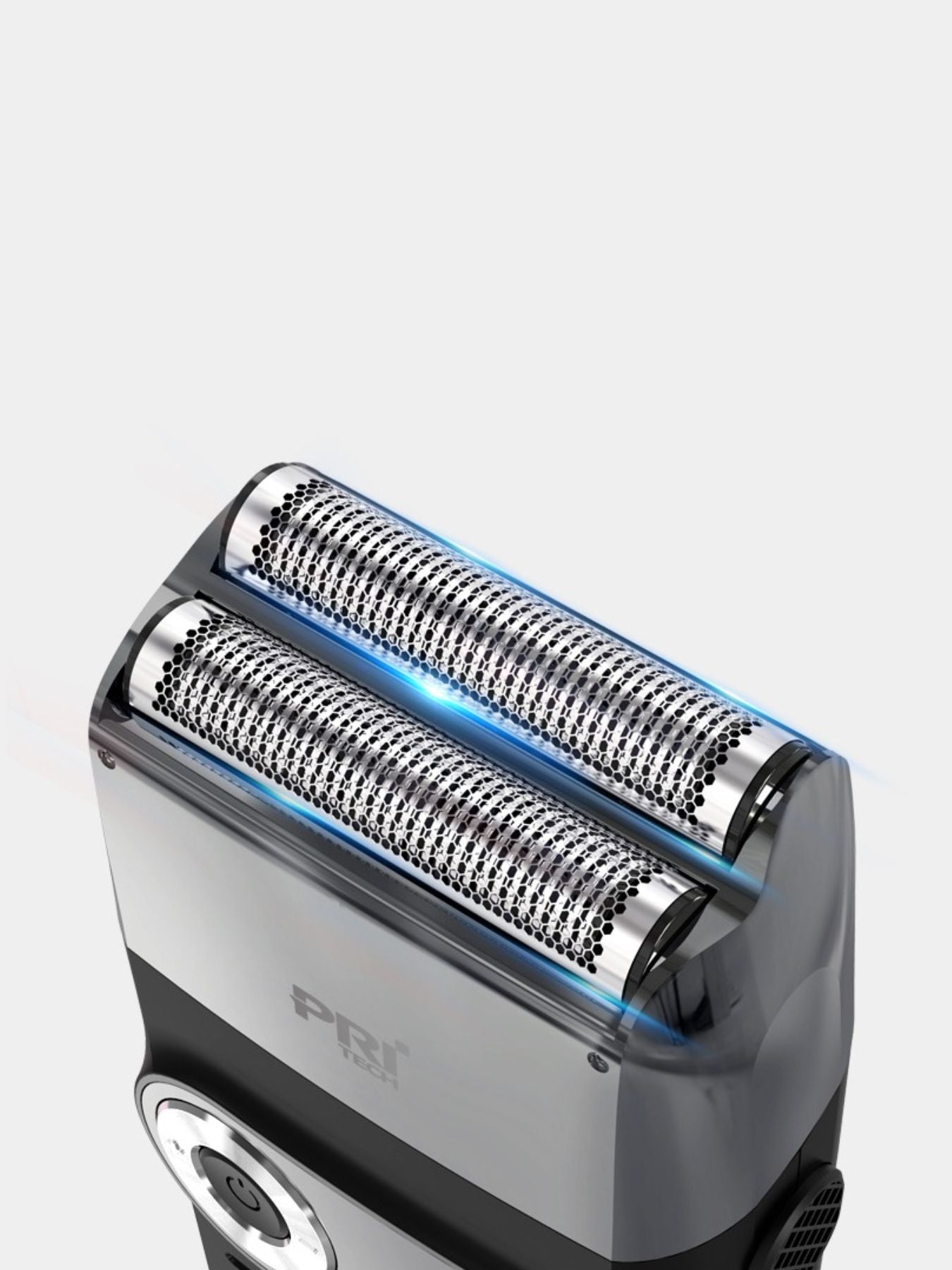 Black rechargeable hair clipper from Trendsi with adjustable blades and ergonomic design for easy hair trimming.