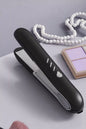 Black Trendsi temperature control hair straightener with adjustable settings and sleek design, ideal for smooth, straight hair.