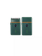Black and orange portable mini shaver by Trendsi, compact design suitable for quick grooming on the go