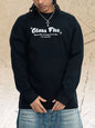 Black children's long sleeve T-shirt with a colorful Class Five graphic design by Trendsi, casual and comfortable for kids.