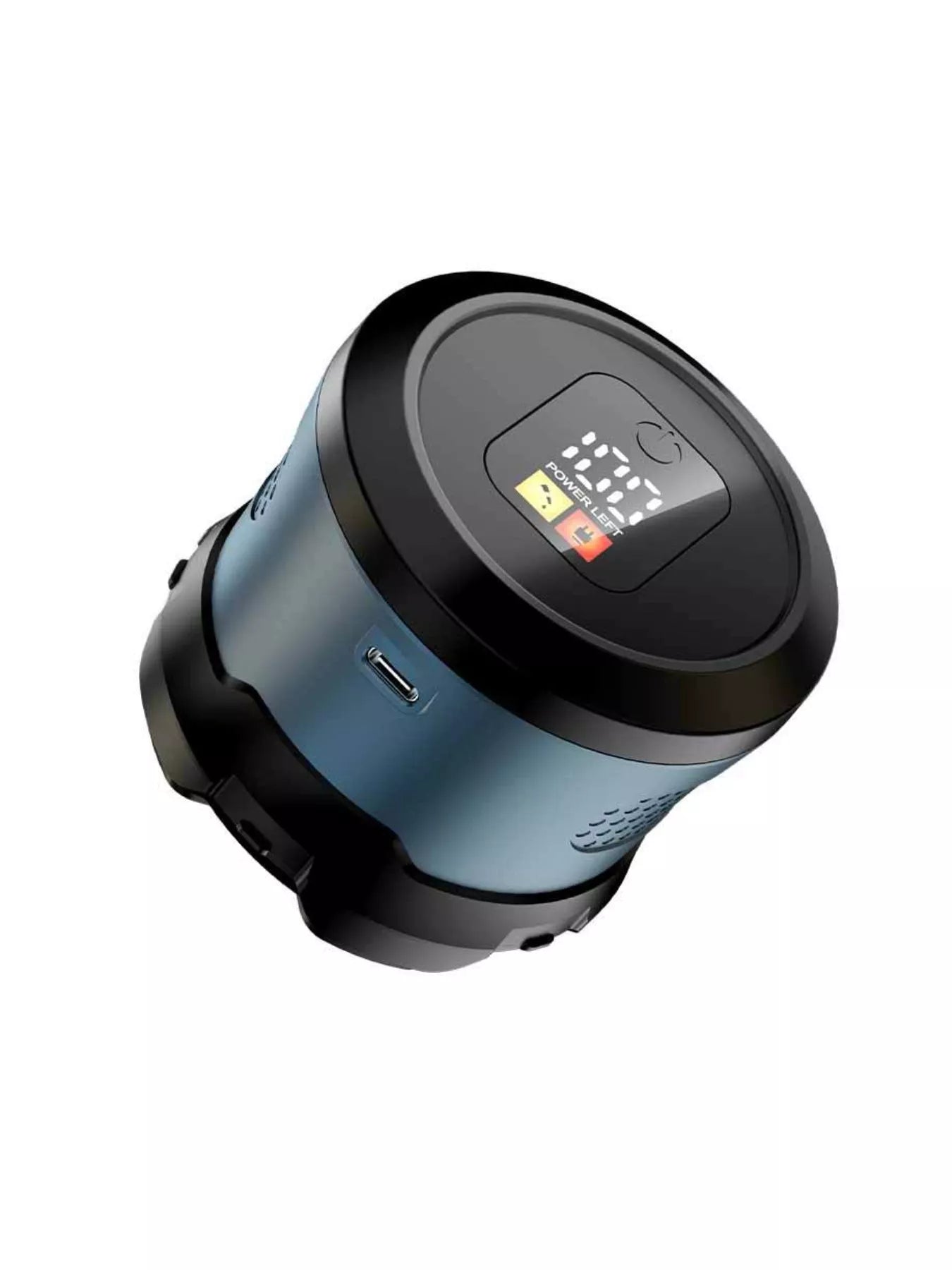 Blue Trendsi 6-blade rechargeable head shaver with ergonomic handle and sleek design for smooth, close head grooming.