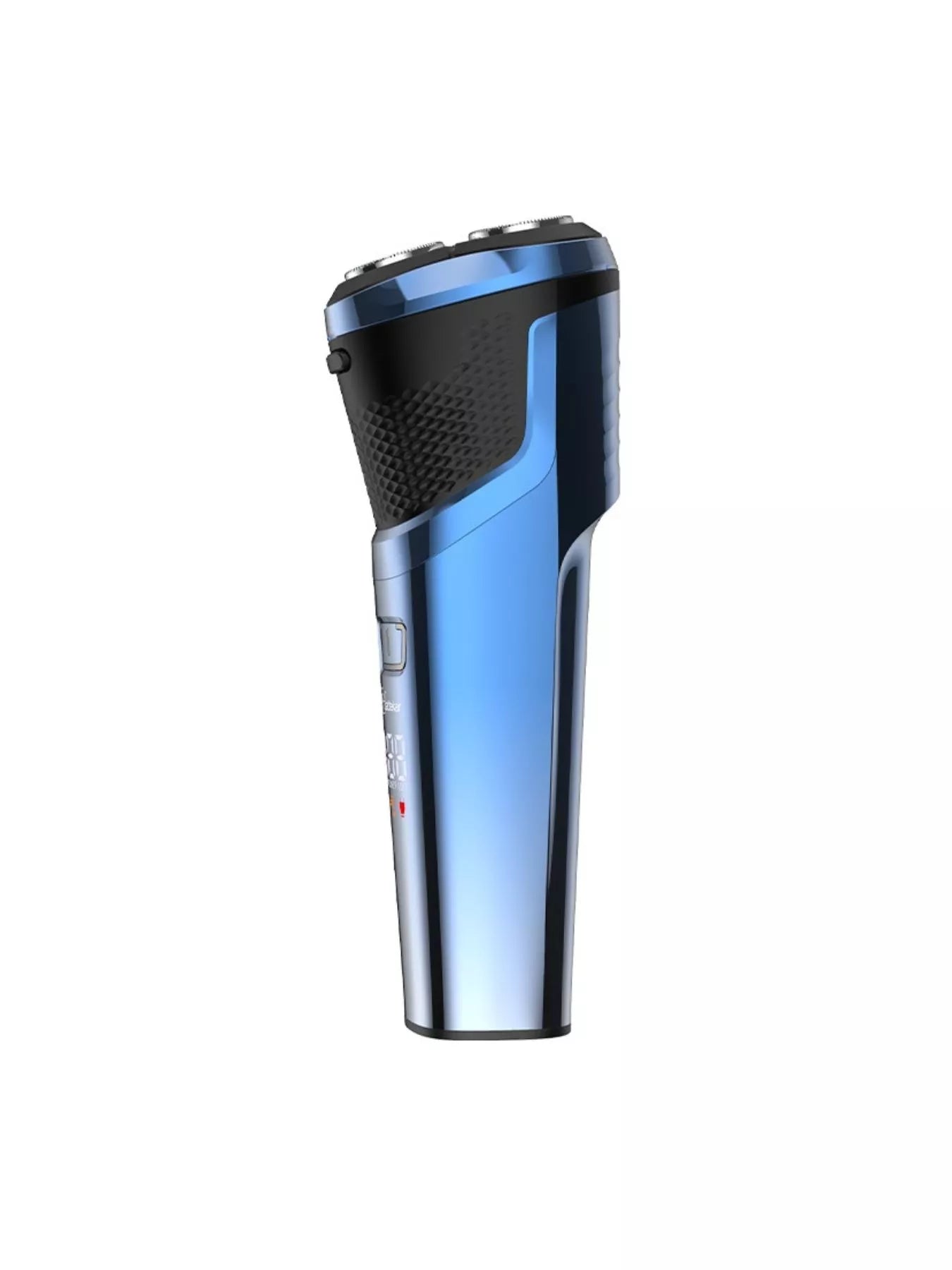 Blue Trendsi cordless rotary shaver with multiple rotary heads, designed for smooth, close shaving.