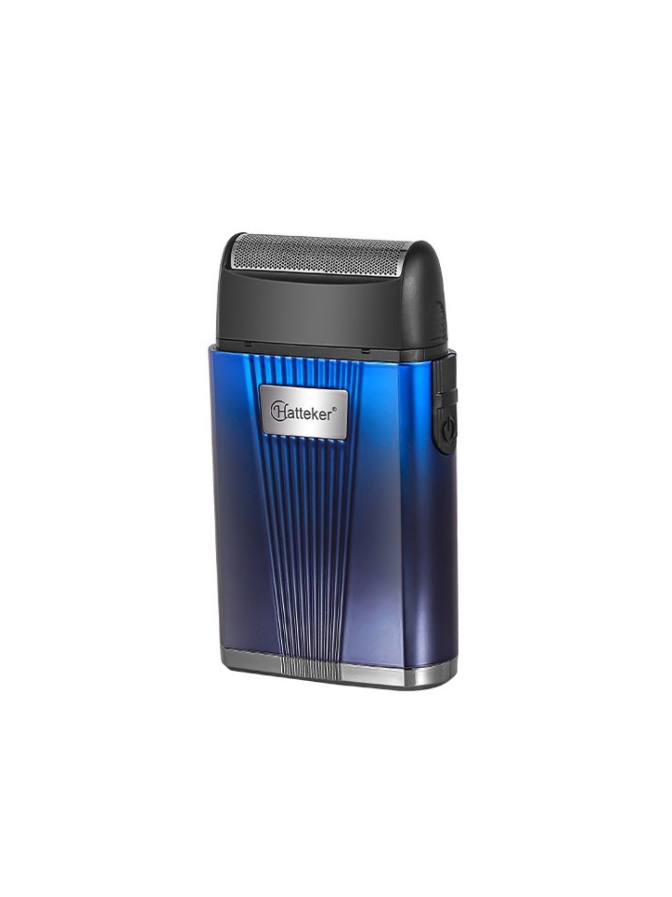 Blue portable electric shaver by Trendsi with a compact design, ideal for on-the-go grooming.