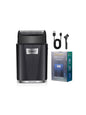 Blue portable electric shaver by Trendsi with a sleek design, perfect for on-the-go grooming and facial hair trimming.