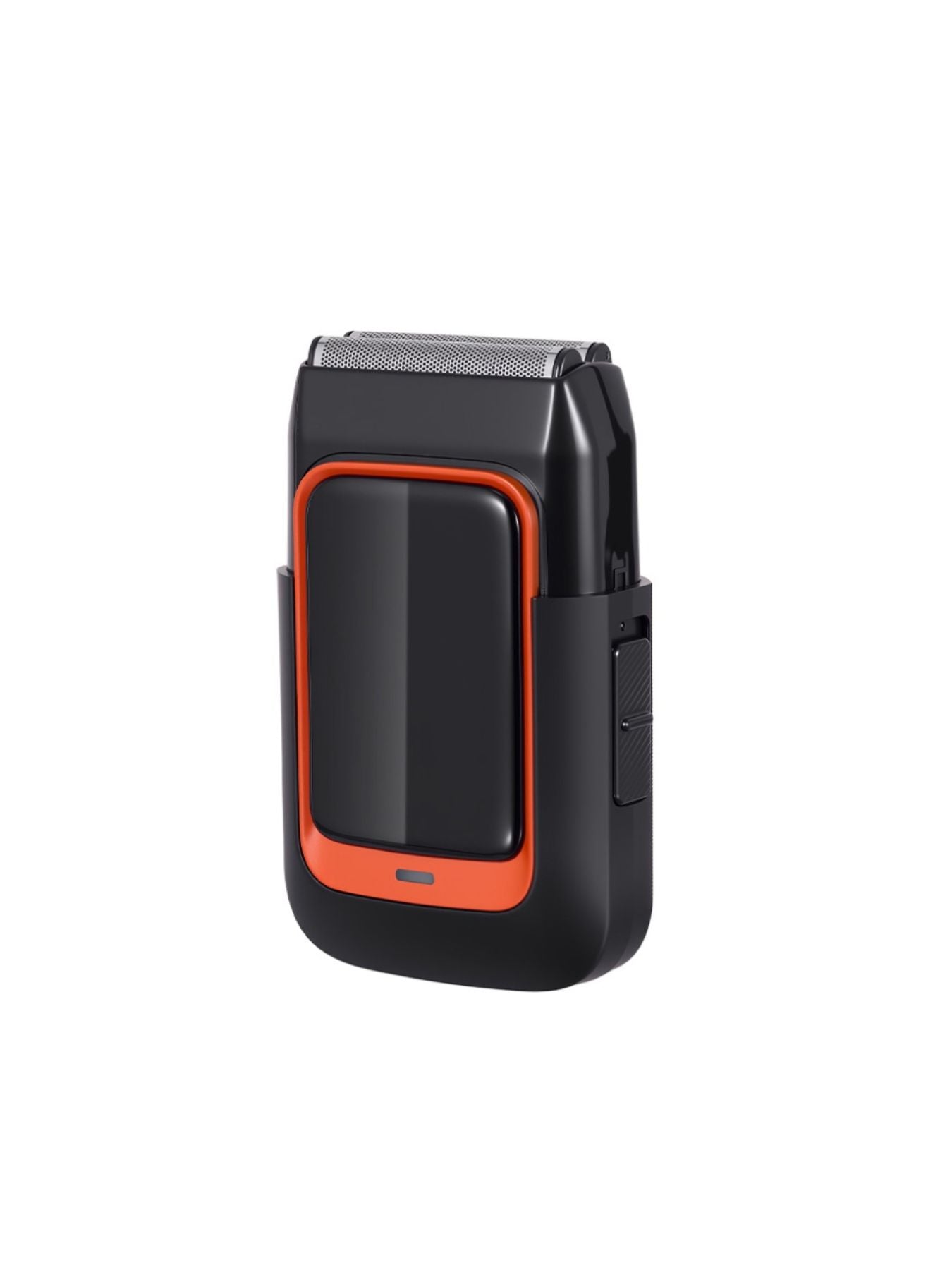 Blue portable shaver with color accent from Trendsi, compact design ideal for travel and personal grooming.