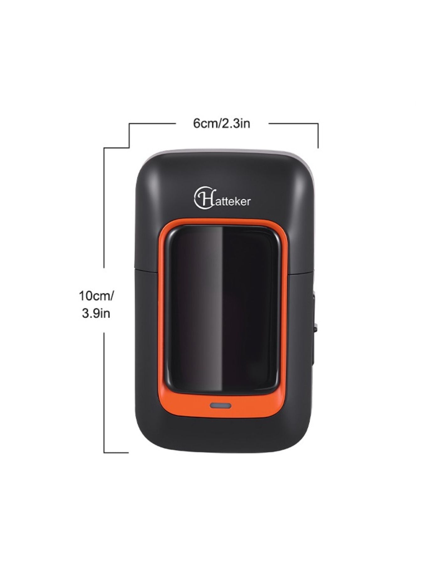Blue portable shaver with color accent by Trendsi, compact design for convenient grooming on the go