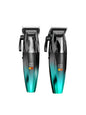 Blue cordless hair clipper with LED display from Trendsi, showing adjustable blades and ergonomic design for easy styling.