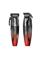 Blue cordless hair clipper with LED display by Trendsi, showing adjustable blade settings and ergonomic design.