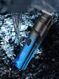 Blue waterproof hair clipper from Trendsi with adjustable blades, ideal for professional and home hair trimming.