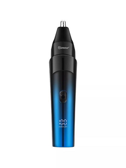 Blue waterproof hair clipper by Trendsi with a sleek design, suitable for professional or personal grooming.