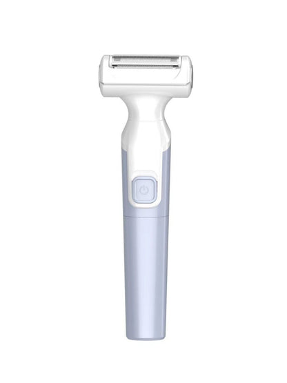 Blue and purple Trendsi painless hair removal epilator with ergonomic design for efficient, gentle hair removal.