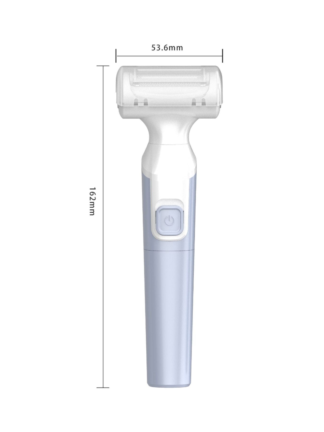 Blue and purple Trendsi painless hair removal epilator with a sleek design, suitable for efficient at-home hair removal.