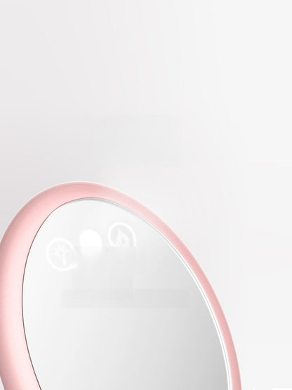 Blush pink Trendsi facial steamer beauty device with a sleek, compact design for at-home skin care and facial steaming.