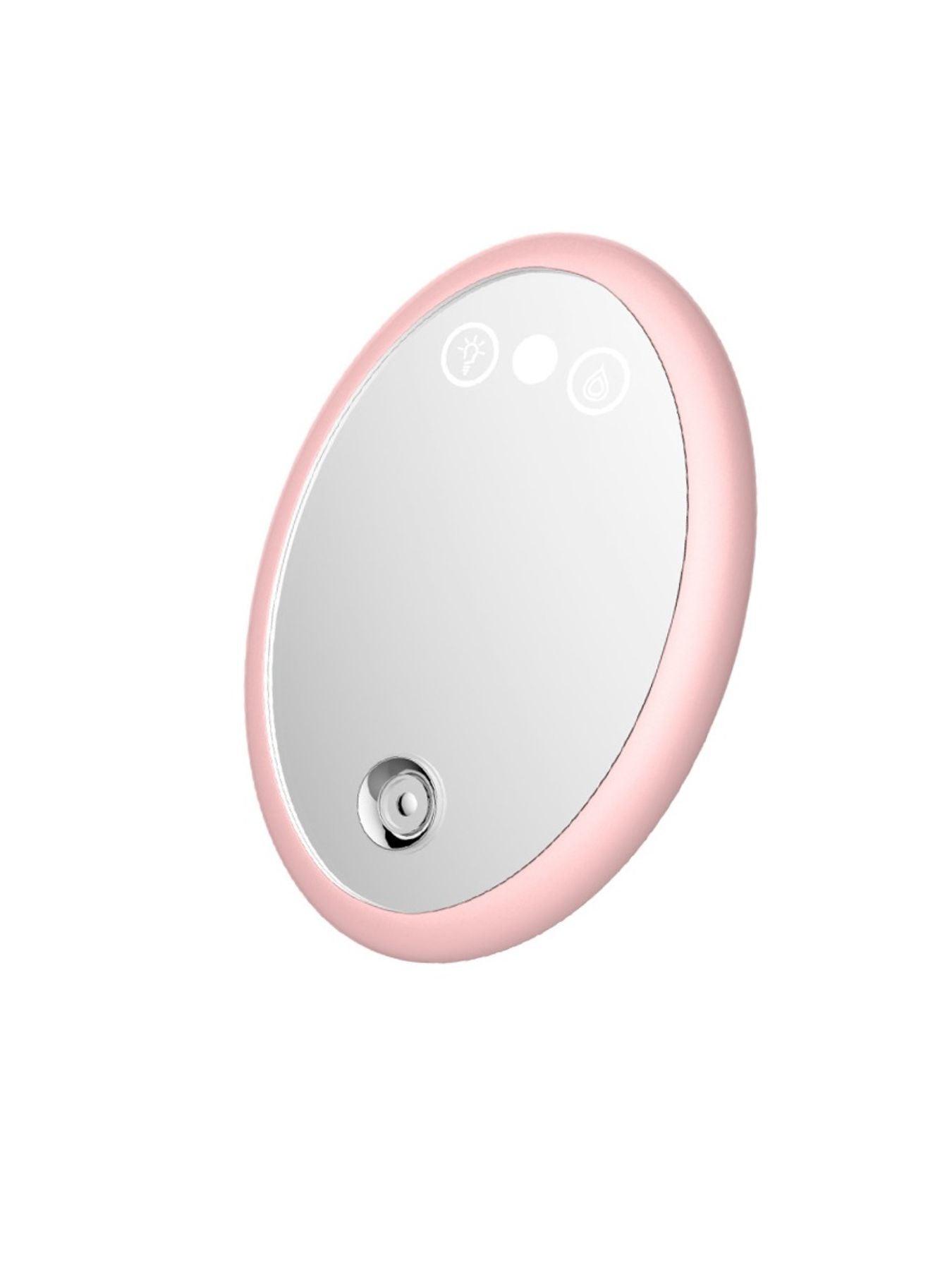 Blush pink Trendsi facial steamer beauty device showing a compact, sleek design suitable for skincare routines