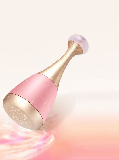 Blush pink Trendsi facial steamer beauty device with a sleek design for at-home skincare and facial steaming.