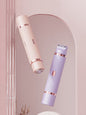 Blush pink portable hair removal epilator from Trendsi with a compact design and multiple attachments for easy use.