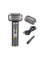 Trendsi portable electric shaver with brass finish, compact design, and ergonomic handle for easy grooming.