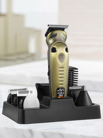 Trendsi professional cordless hair clipper with brass blades and ergonomic design for precise haircutting.