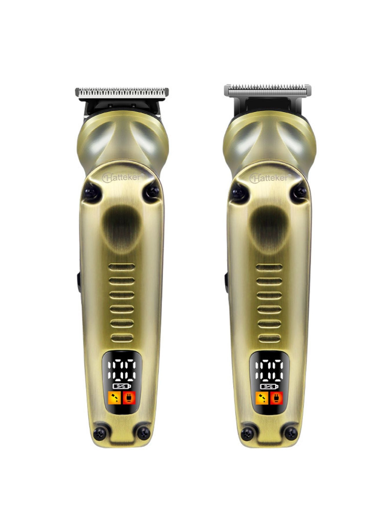 Trendsi professional cordless hair clipper with brass finish, designed for precise hair cutting and styling.